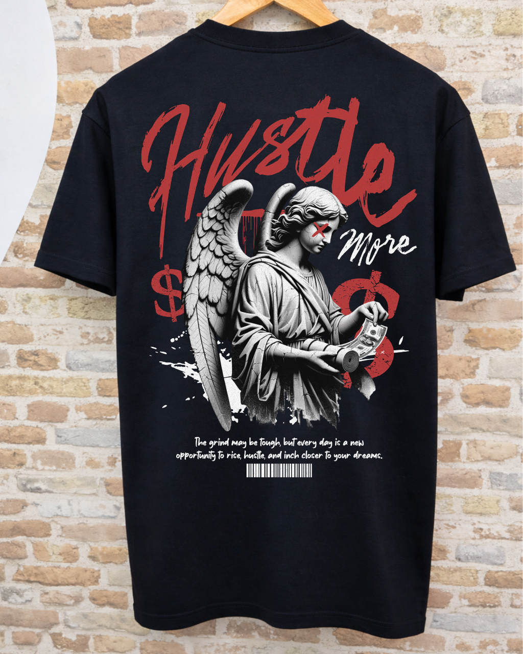 Camiseta Hustle More Money