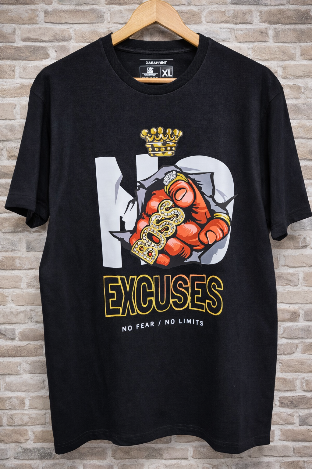 Camiseta No Excuses Boss