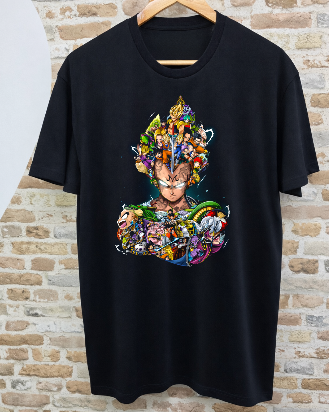 Camiseta Majin Vegeta Universo Dragon Ball