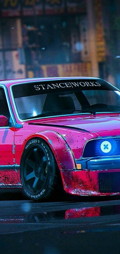 Lámina de Aluminio con diseño de BMW e30