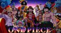 Lámina de Aluminio Personajes One Piece Posando