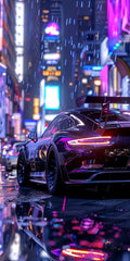 Lámina de Aluminio con diseño de Porsche