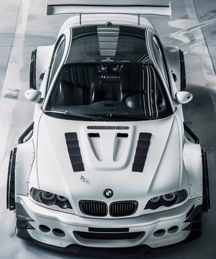 Lámina de Aluminio con diseño de BMW M3 GTR