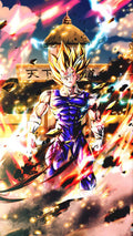 Bola del Dragón Lámina - Vegeta Majin