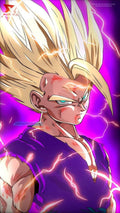 Lámina Dragon Ball - Gohan Transformación Saiyan