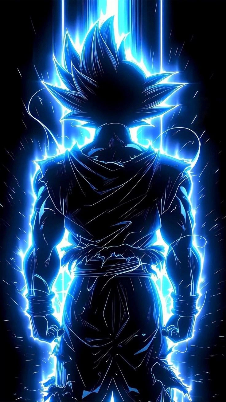 Lamina de Aluminio diseño Goku Rayos