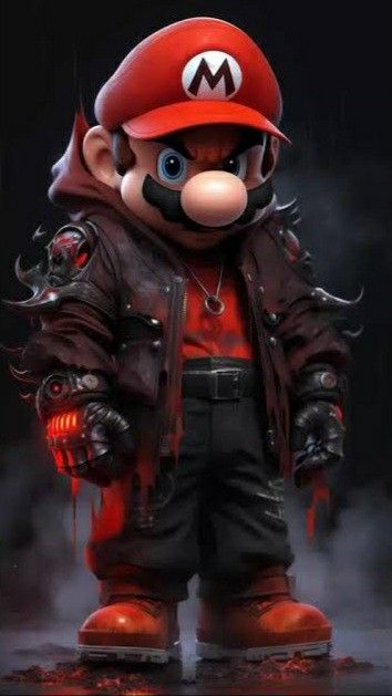 Lámina de Aluminio diseño Mario Bros estilo Urbano