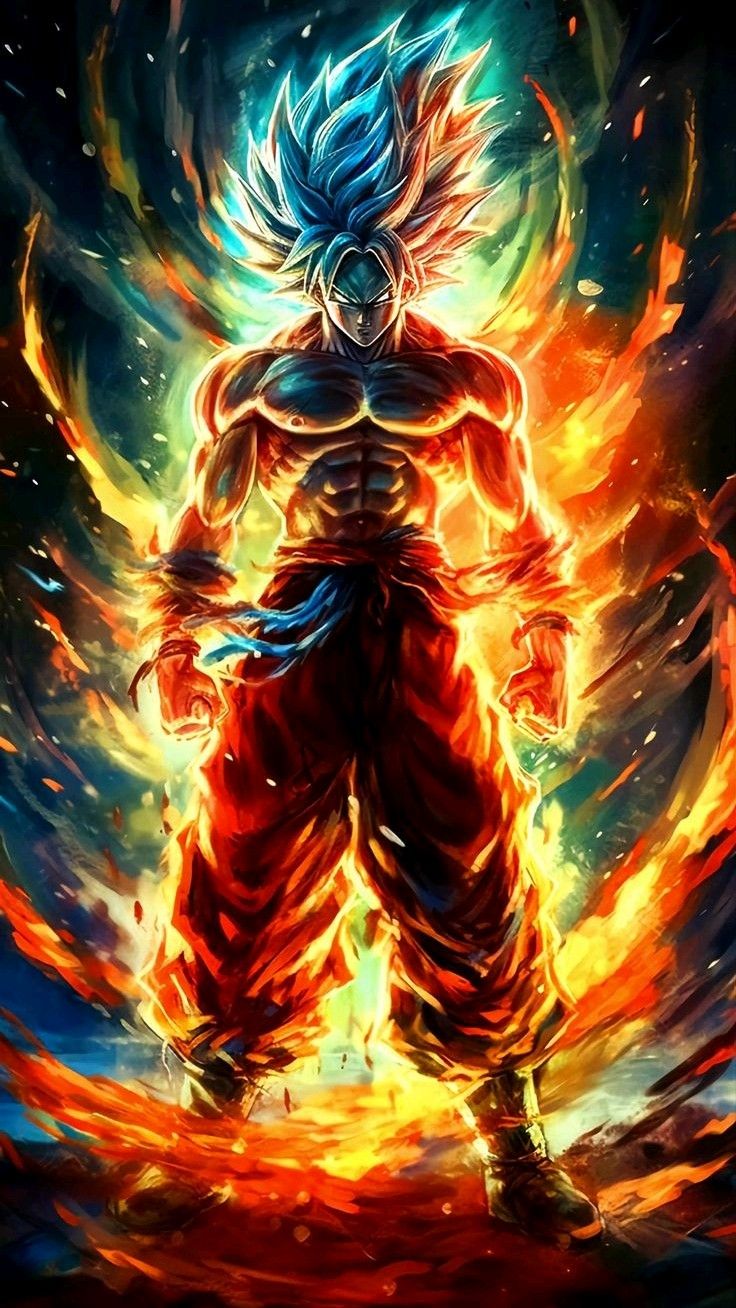 Lamina  de Aluminio Goku SSJ