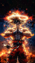 Lamina de aluminio Goku