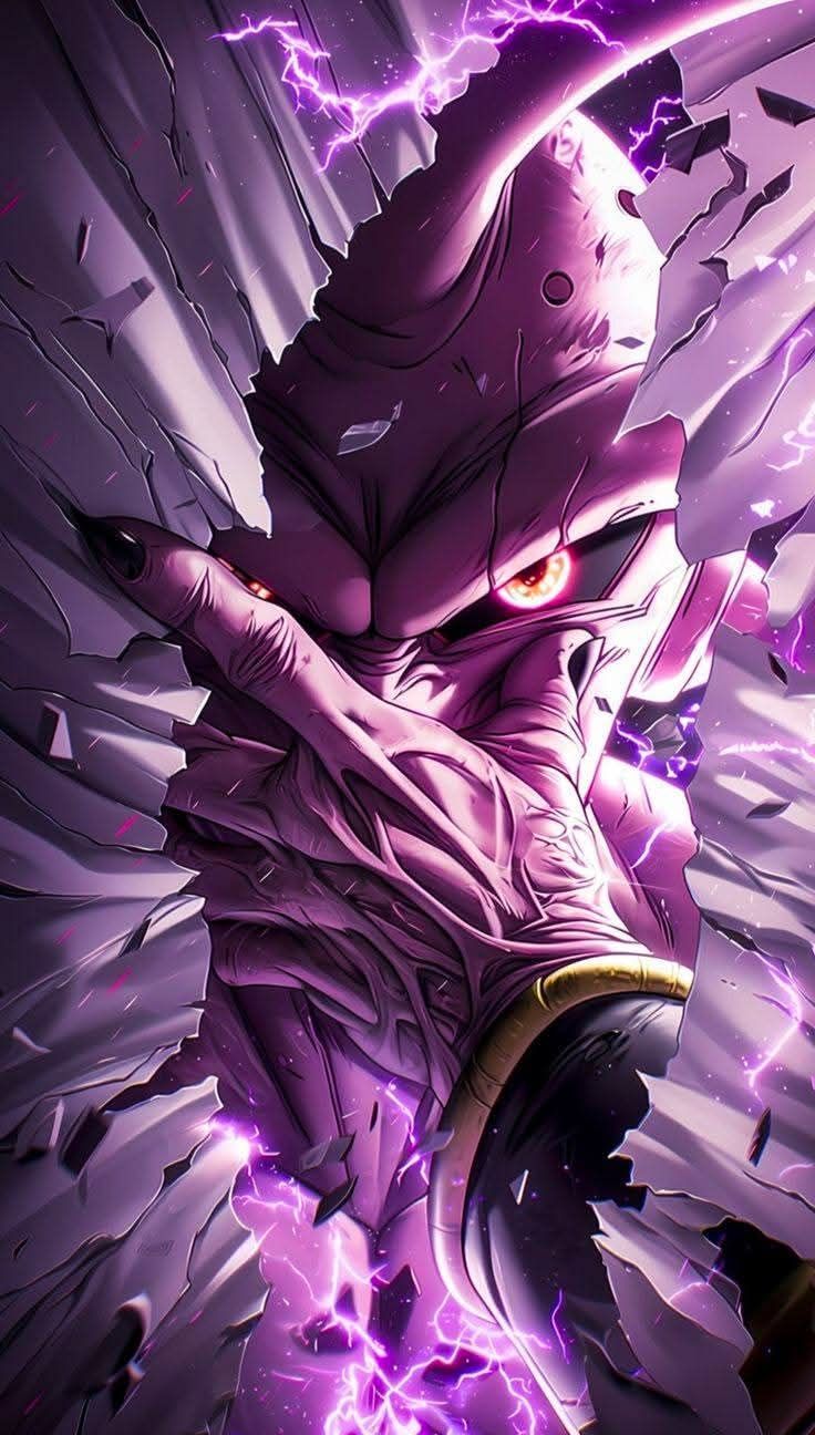 Lámina Dragon Ball - Majin Buu Modo Inferno