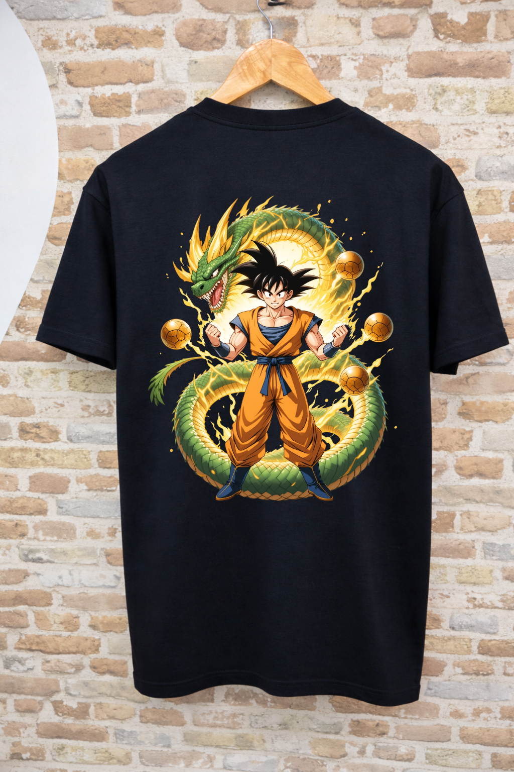 Camiseta Goku y Shenron Esferas del Dragón Dragon Ball