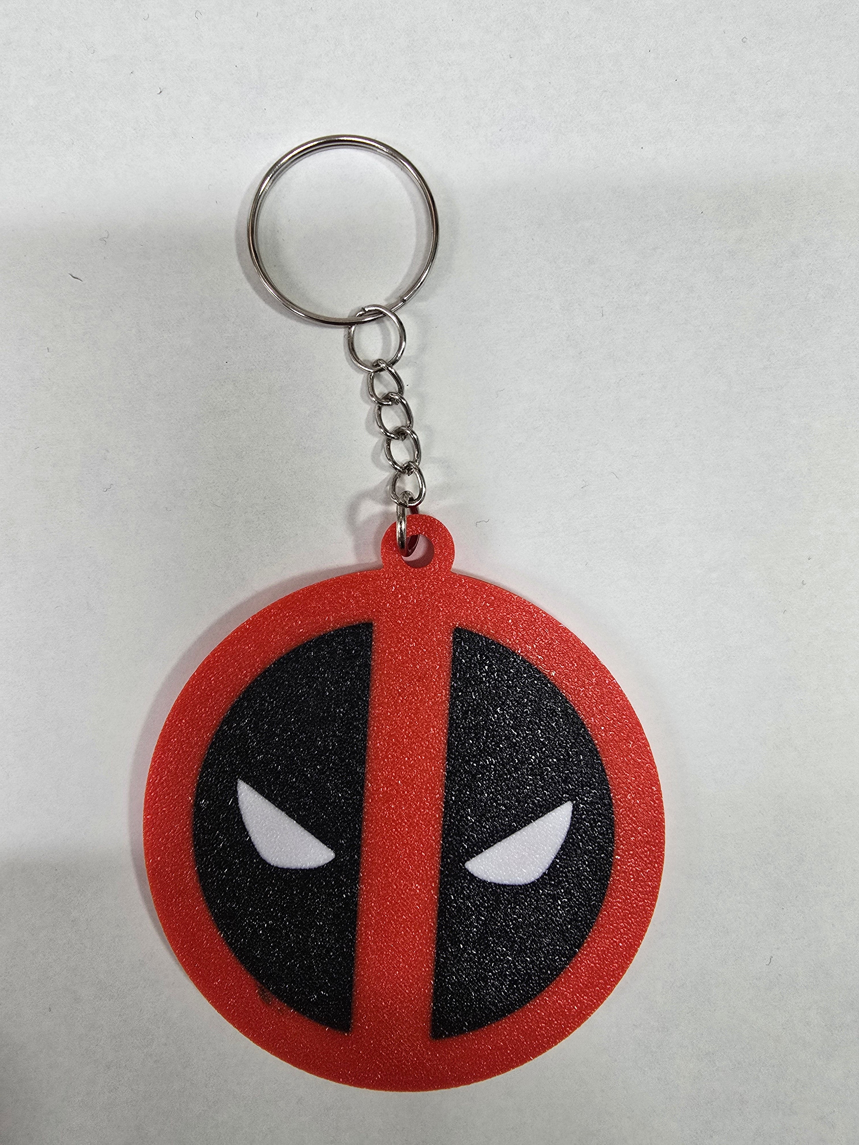 Llavero Deadpool Impresión 3D PLA