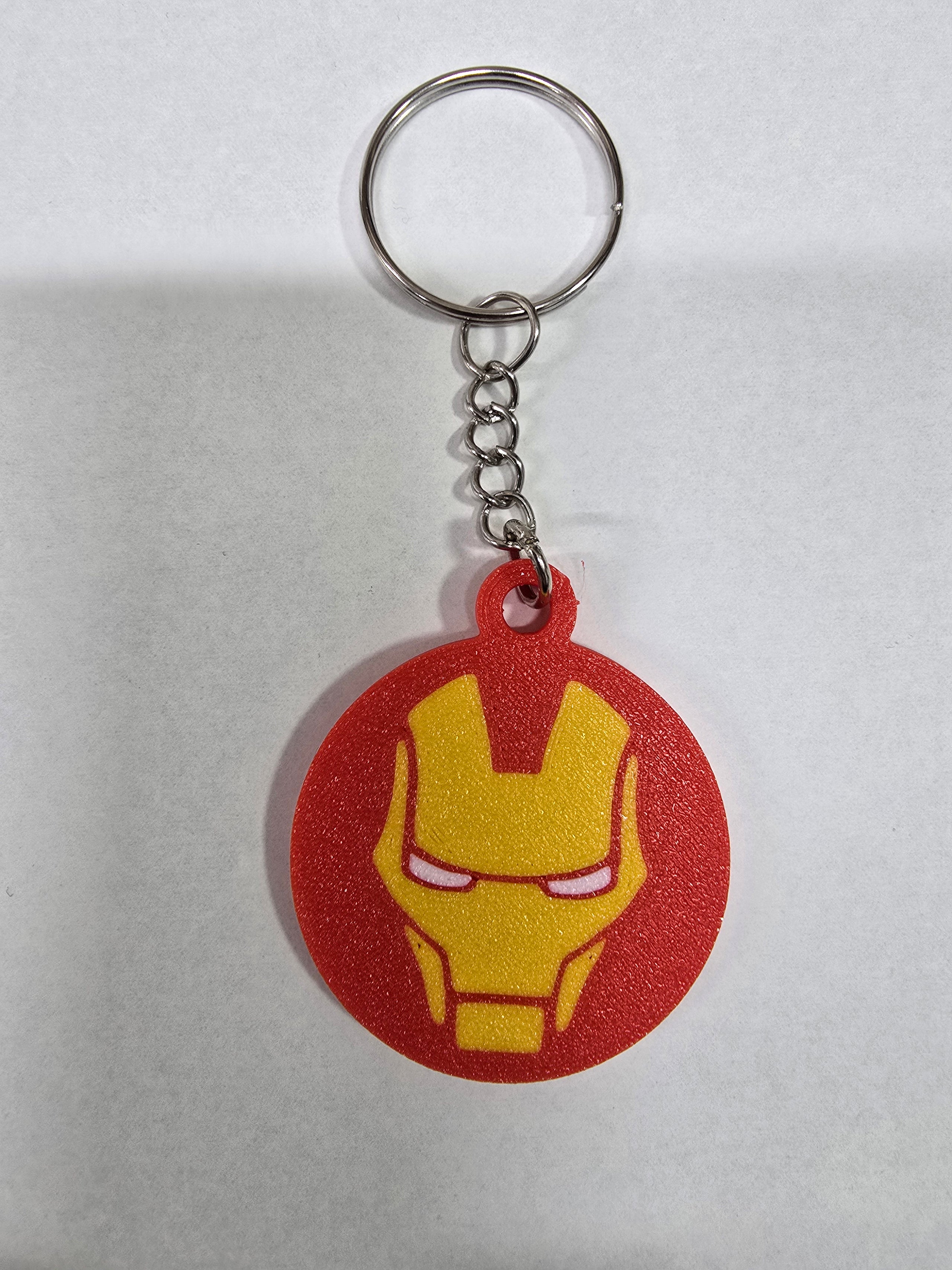 Llavero Iron Man Avengers Impresión 3D PLA
