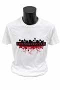 Camiseta Stranger Things Arriba y Abajo Blanca