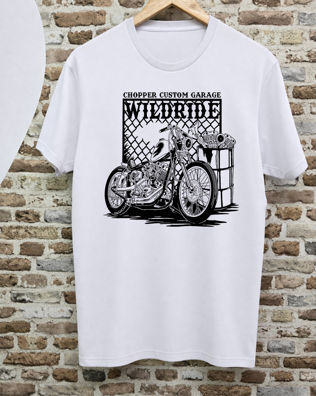 Camiseta Chopper Custom Garage - Wildride