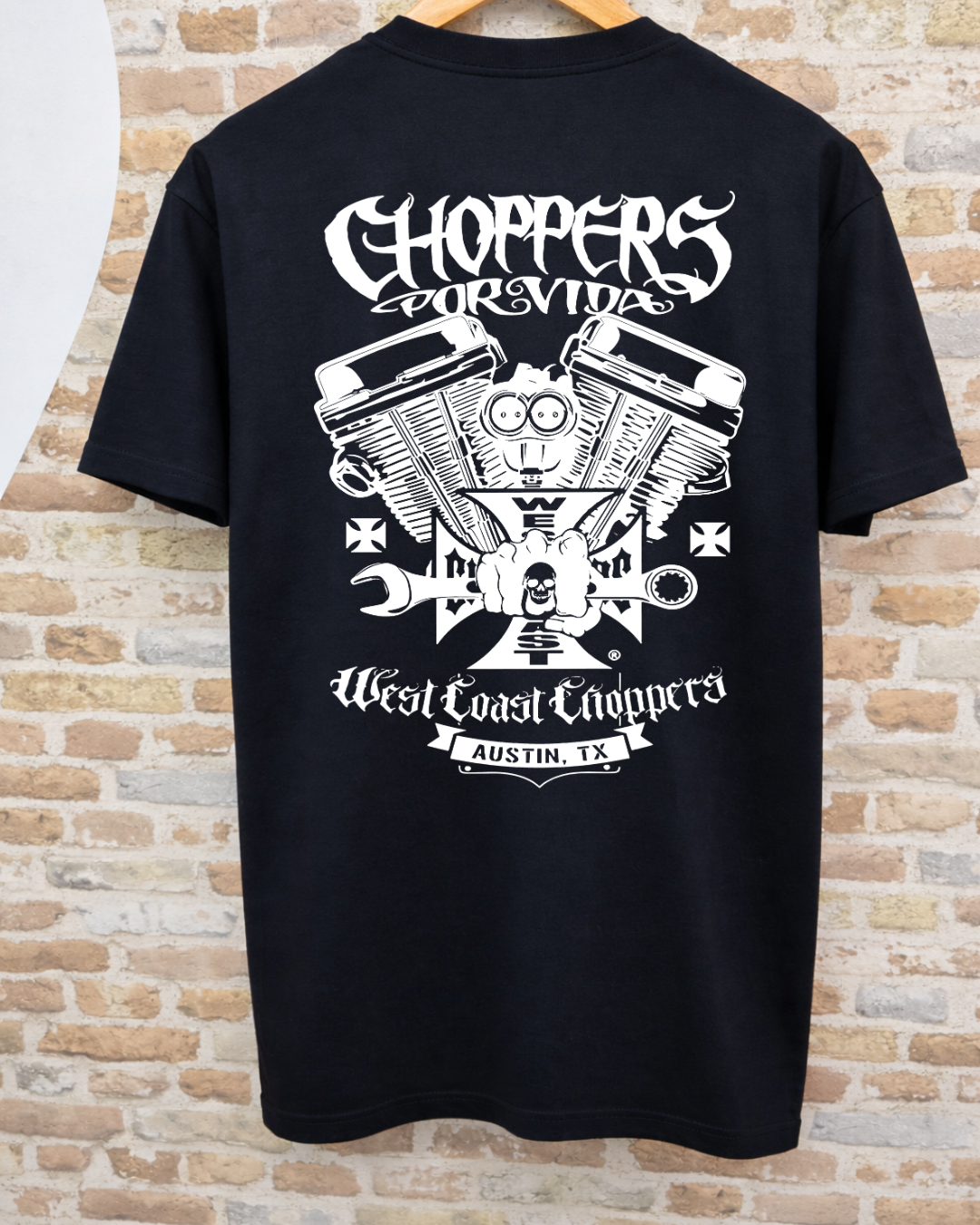 Camiseta West Coast Choppers - Por Vida