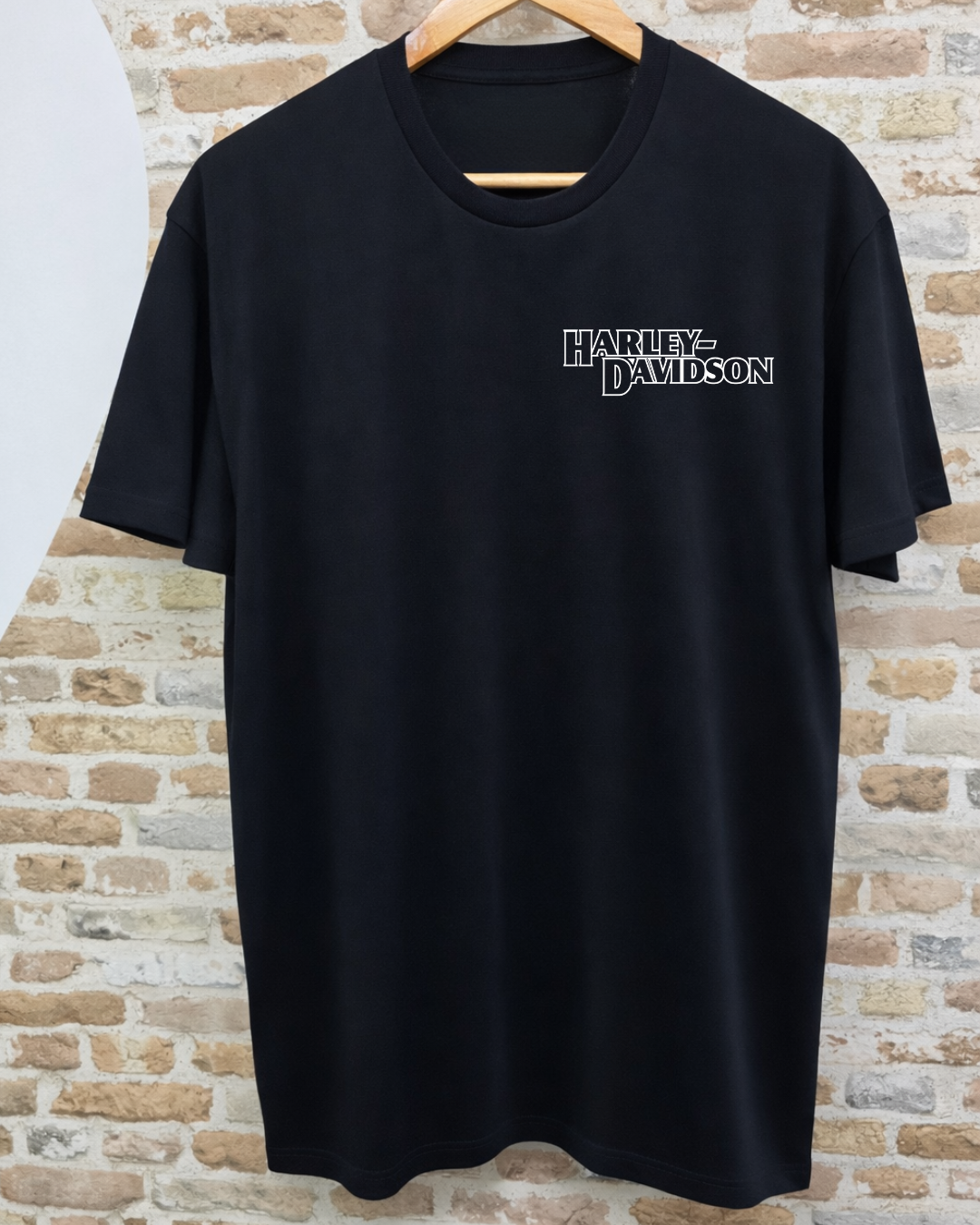 Camiseta Harley-Davidson Motor Cycles — Calavera Partida Basic