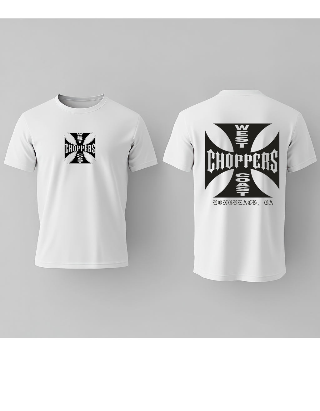 Camiseta West Coast Choppers Vinilo Negro