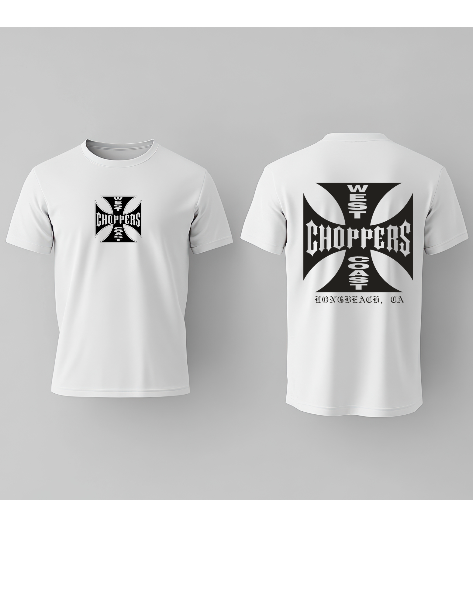 Camiseta West Coast Choppers Vinilo Negro